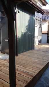 wood deck　01